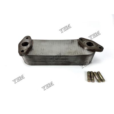 M10C For Hino Excavator Genuine Oil Cooler Core