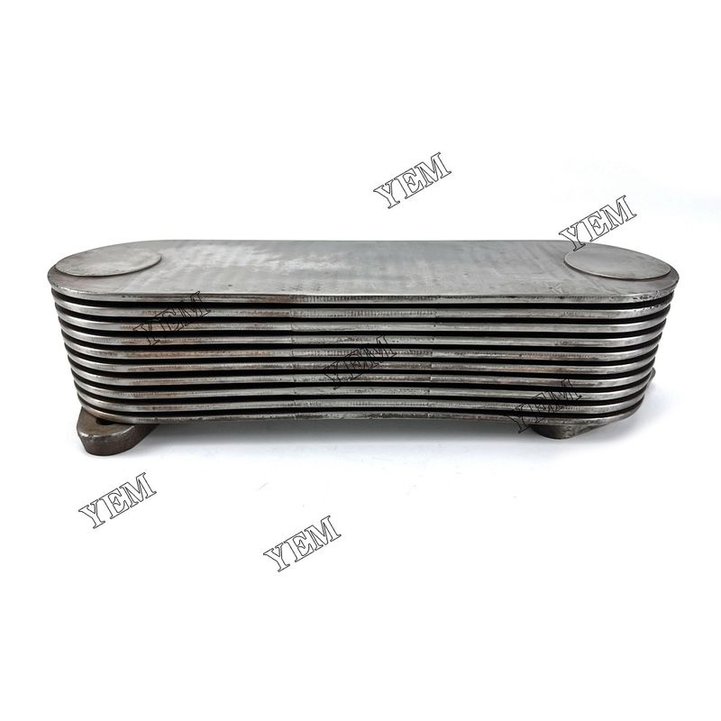 M10C For Hino Excavator Genuine Oil Cooler Core